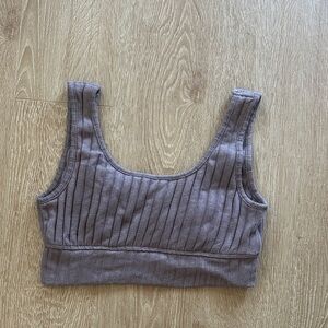 Z Supply Ribbed Cropped Top